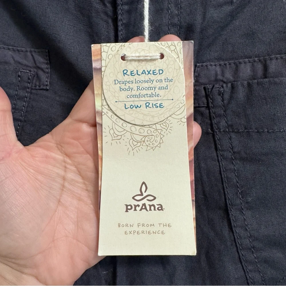 NWT Prana Kelly Capri Cargo Dark Blue Size 4 - Picture 5 of 15